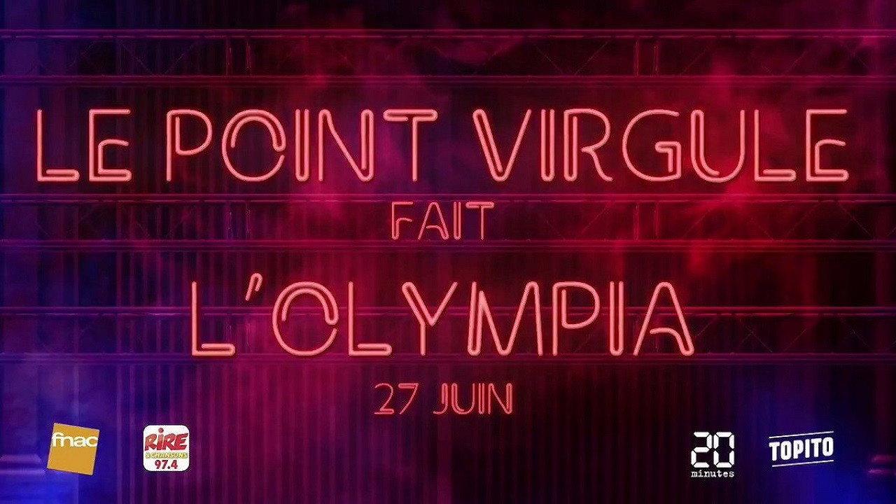 Le Point Virgule fait l'Olympia - 11e édition backdrop