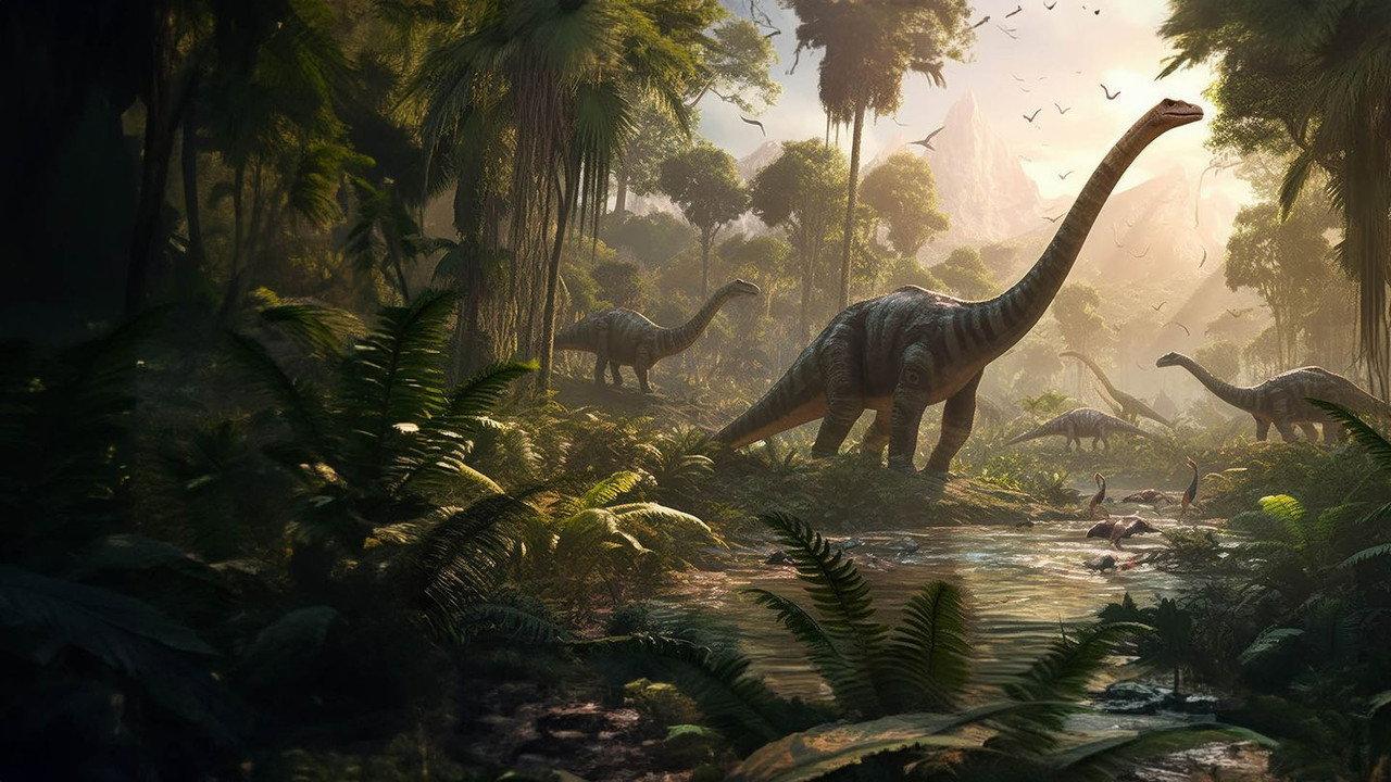 Avant jurassic park, L'apocalypse des dinosaures backdrop
