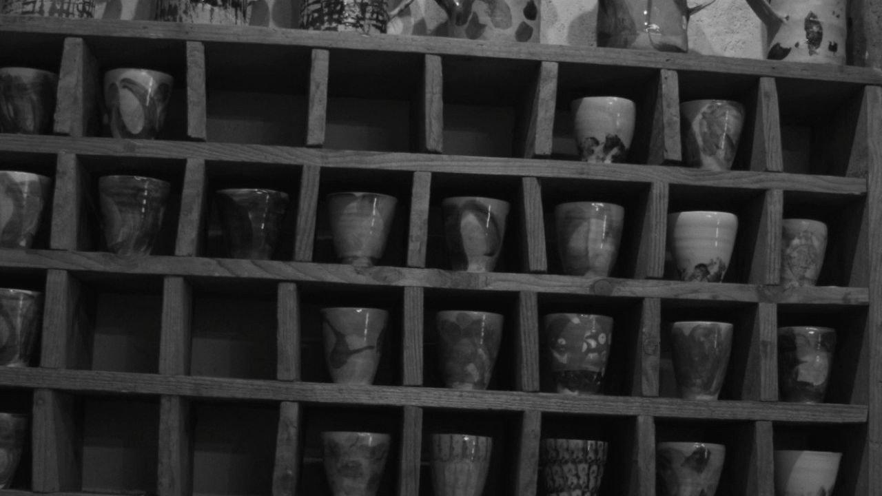 Philosophical reflection on art and its transience backdrop