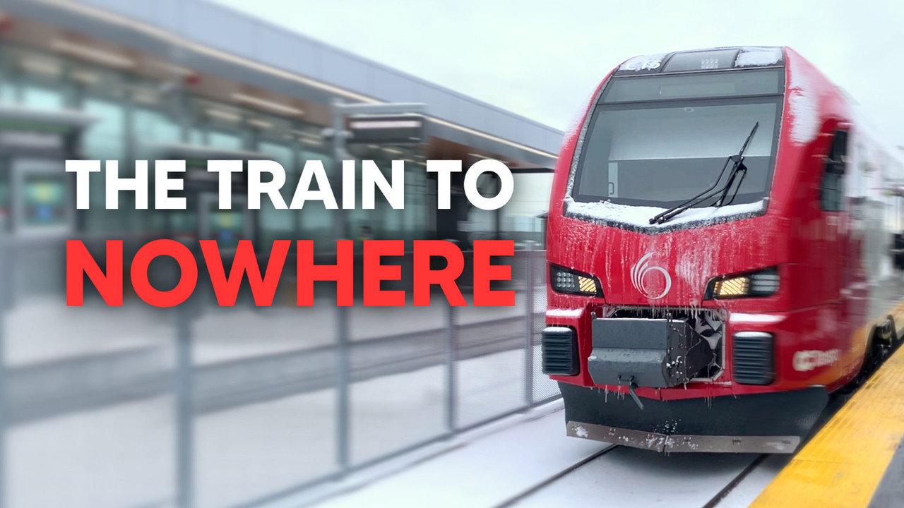 The Train to Nowhere backdrop