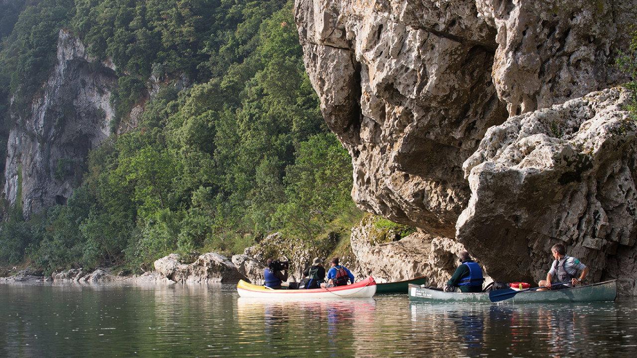 Wild France with Ray Mears backdrop