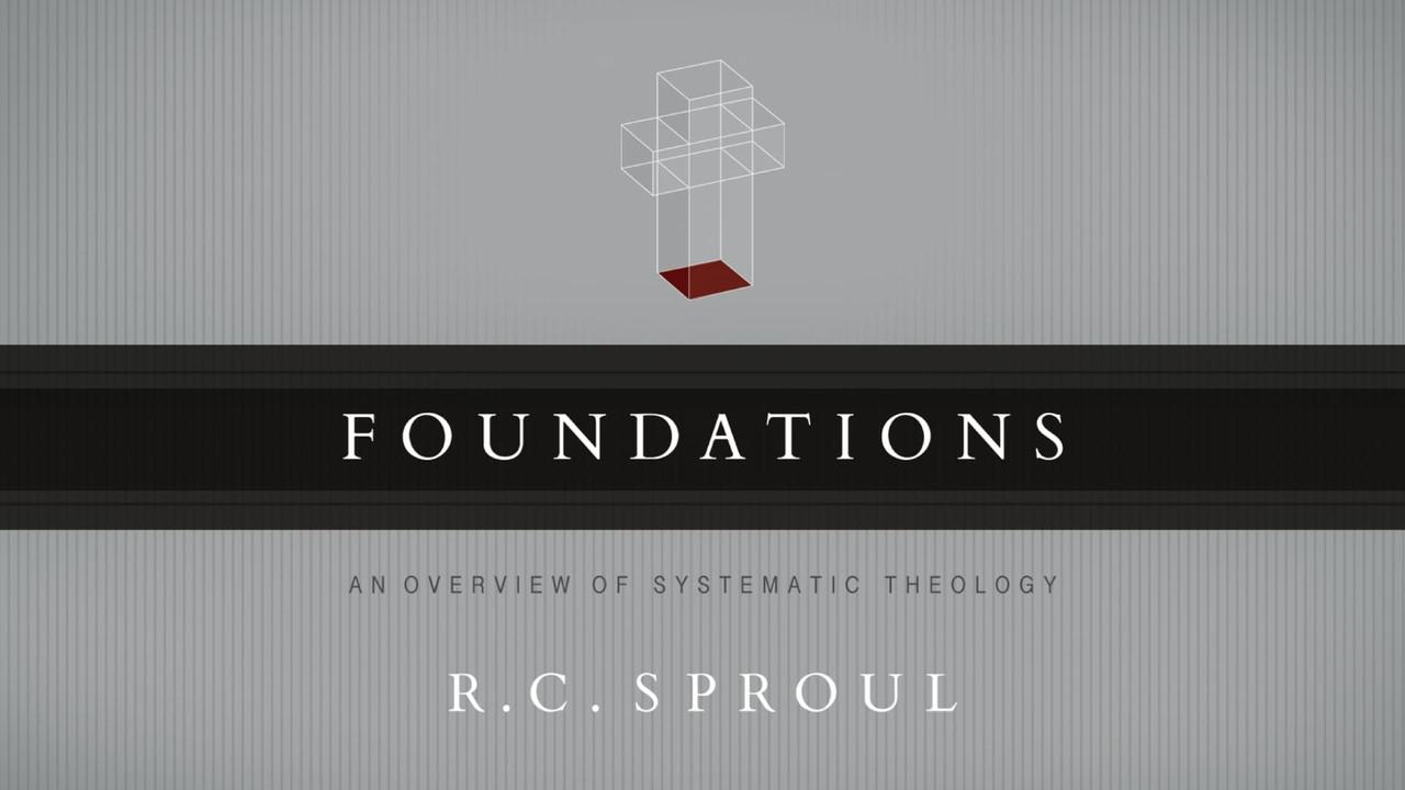 Foundations: An Overview of Systematic Theology backdrop