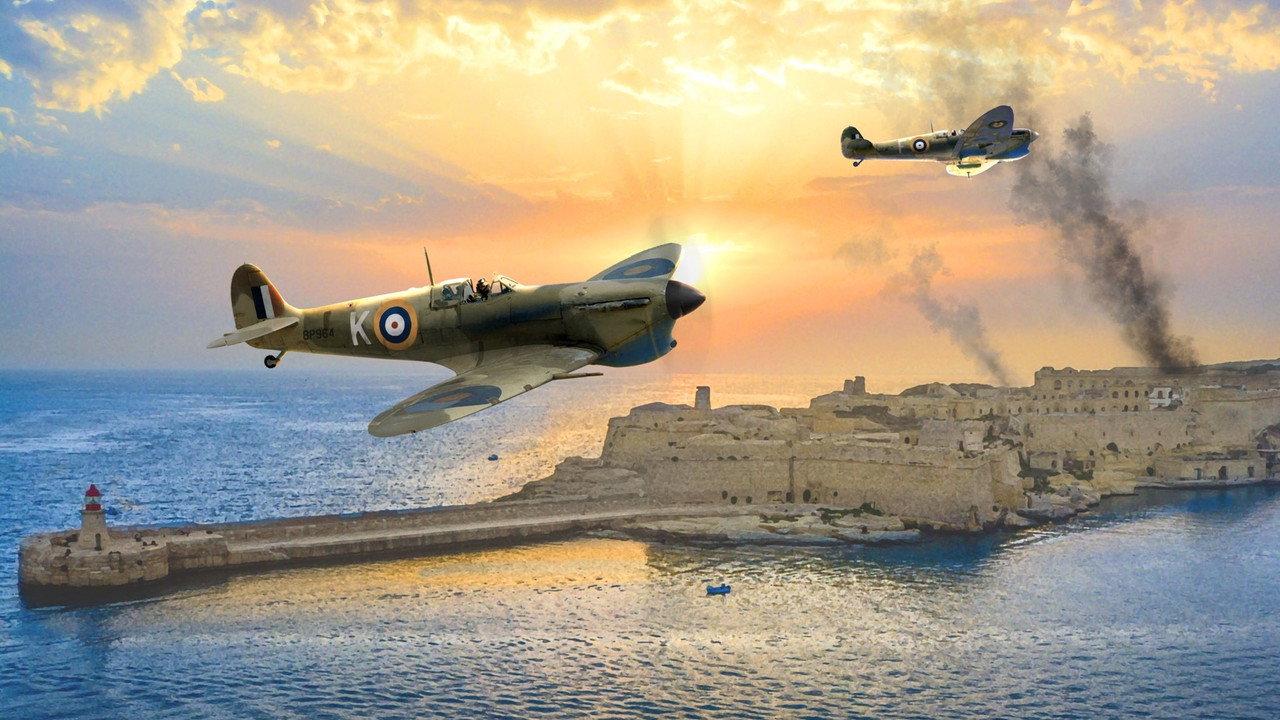The Siege of Malta backdrop