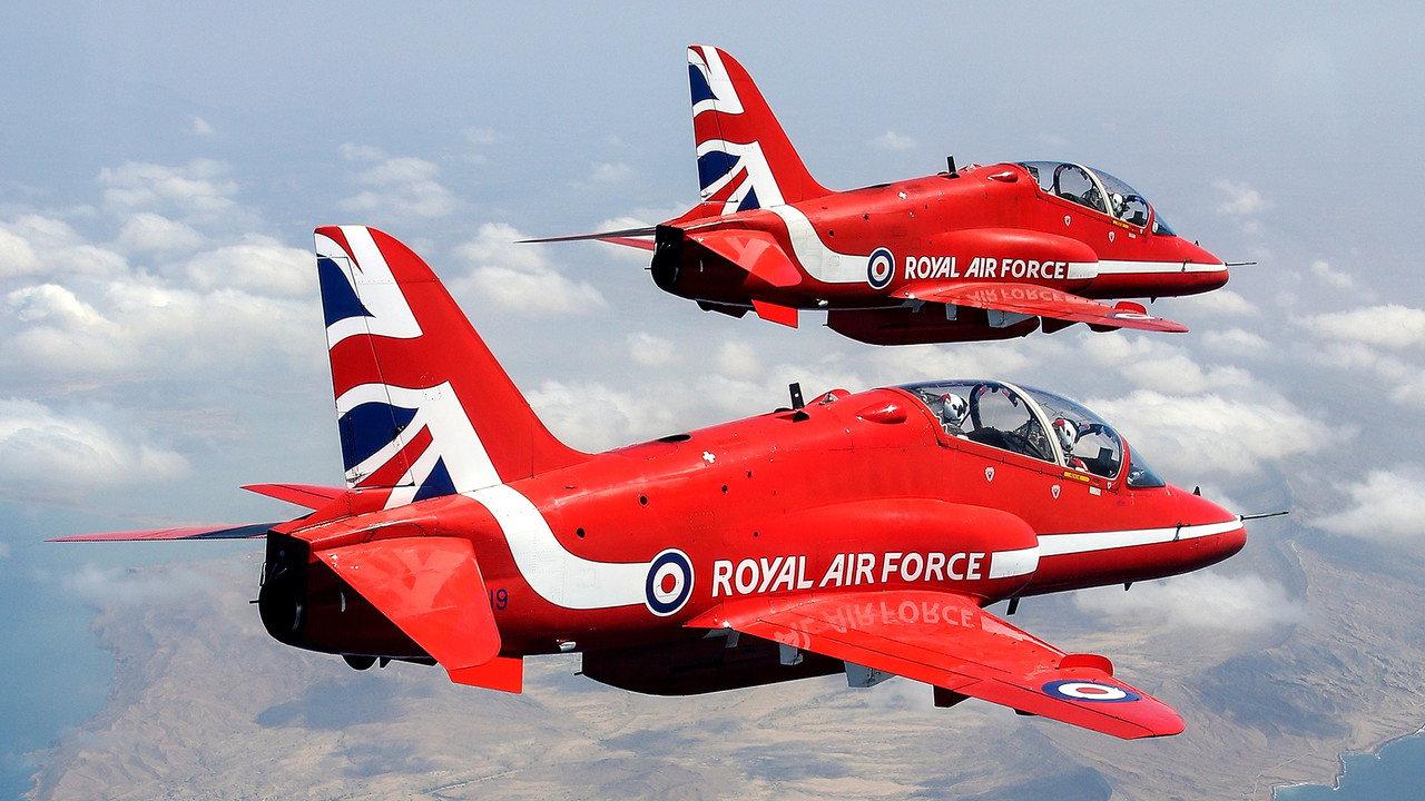 Red Arrows: Kings of the Sky backdrop