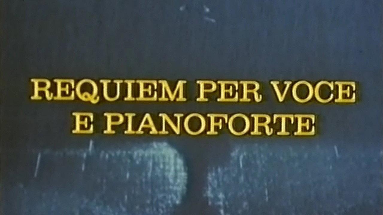 Requiem per voce e pianoforte backdrop