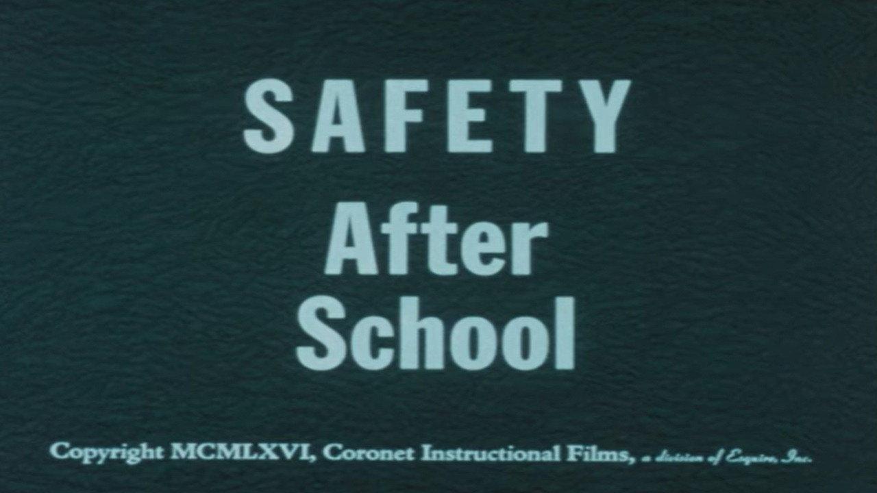 Safety After School backdrop