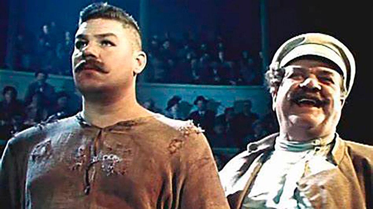 The Wrestler and the Clown backdrop