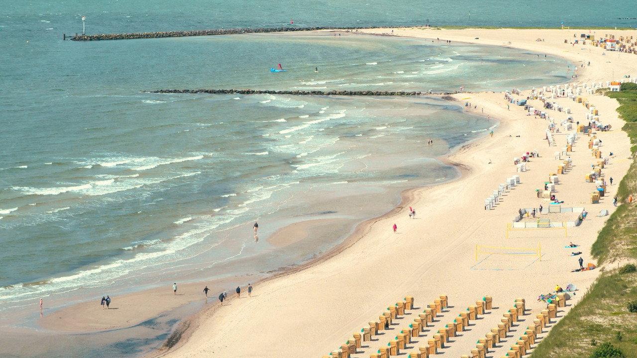 Südstrand backdrop