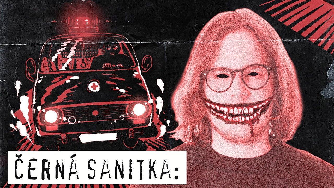Černá sanitka backdrop