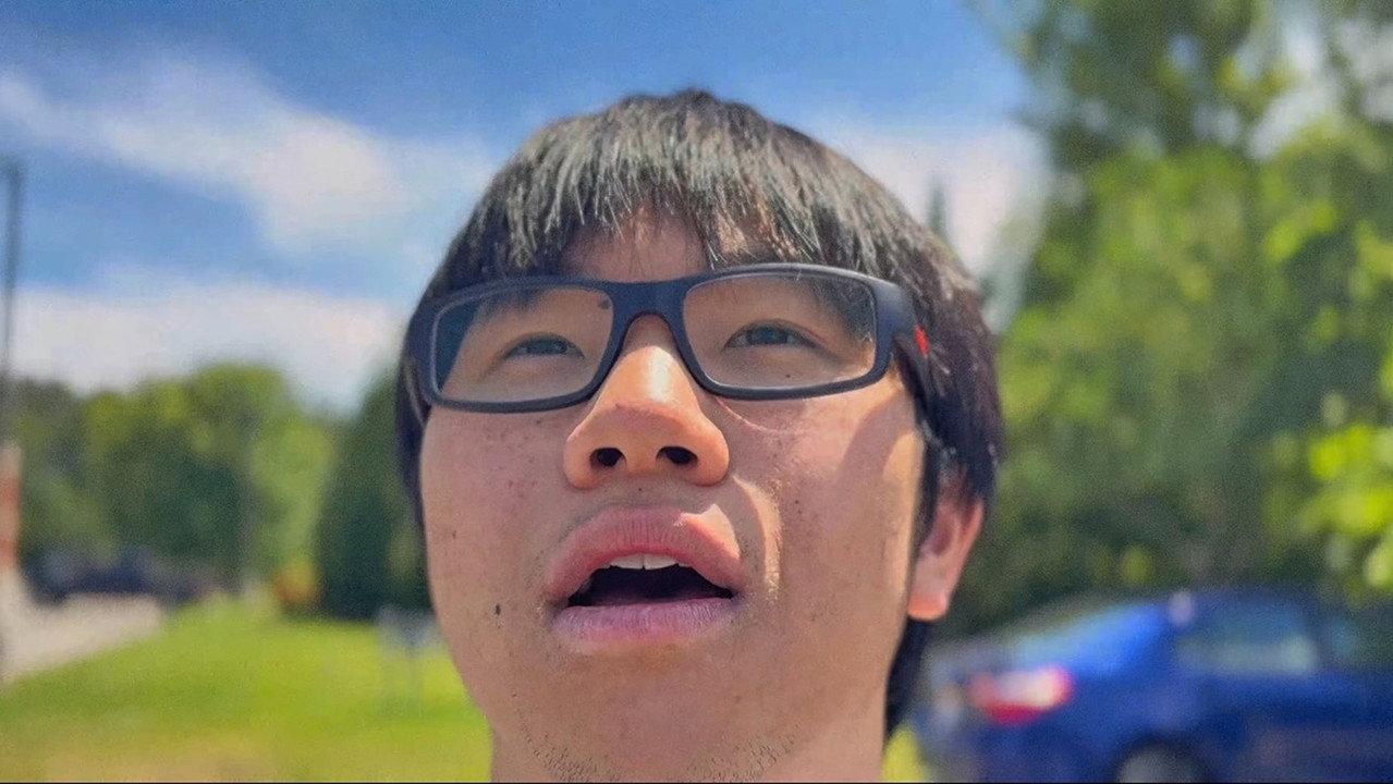 One Guy backdrop