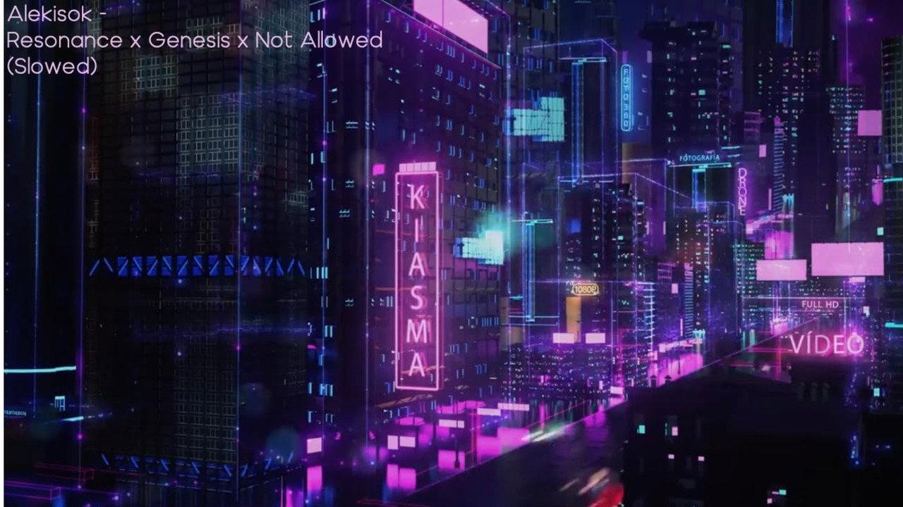 Resonance Genesis Not Allowed backdrop
