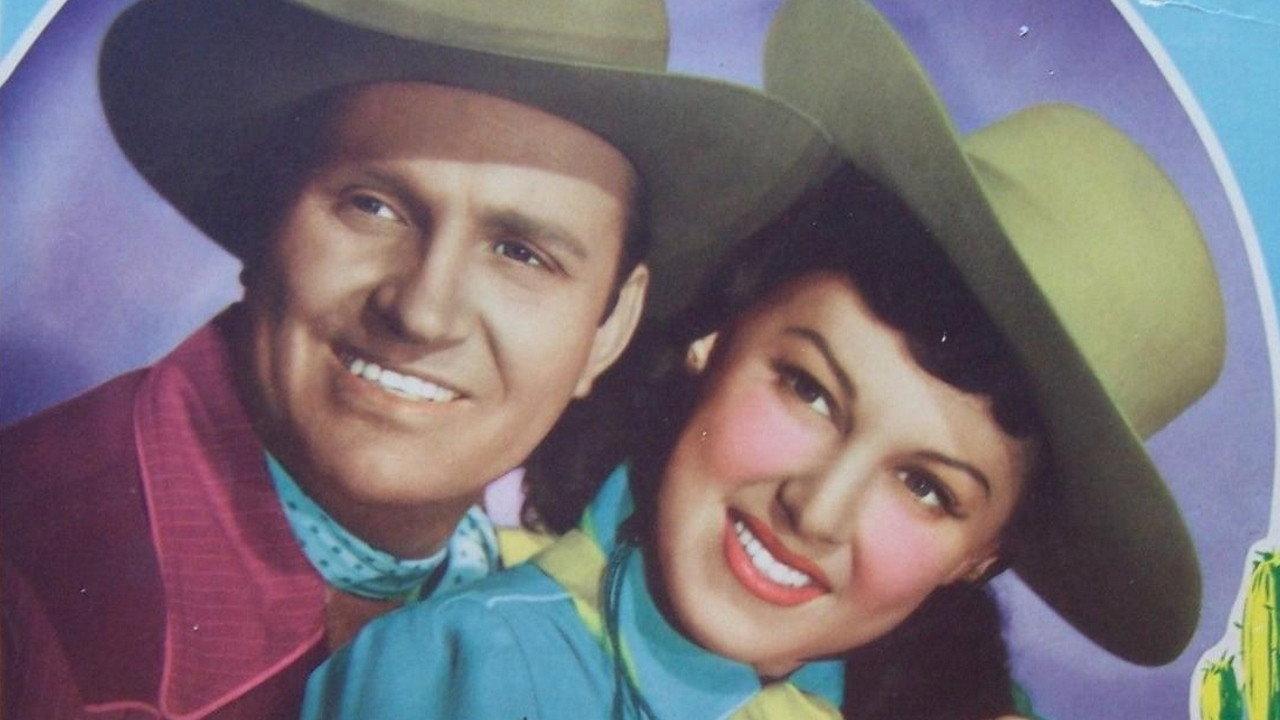 Cowboy Serenade backdrop