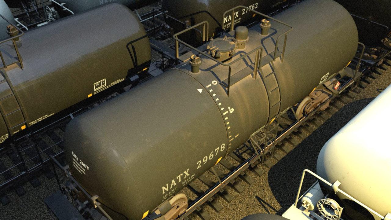 Gonna Get Along Without You Now (Tanker car) backdrop