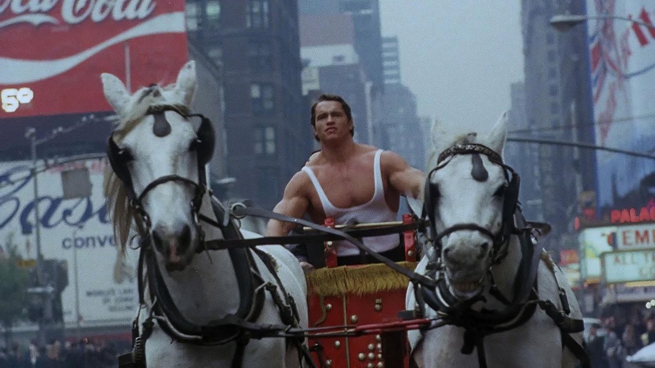 Hercules in New York backdrop