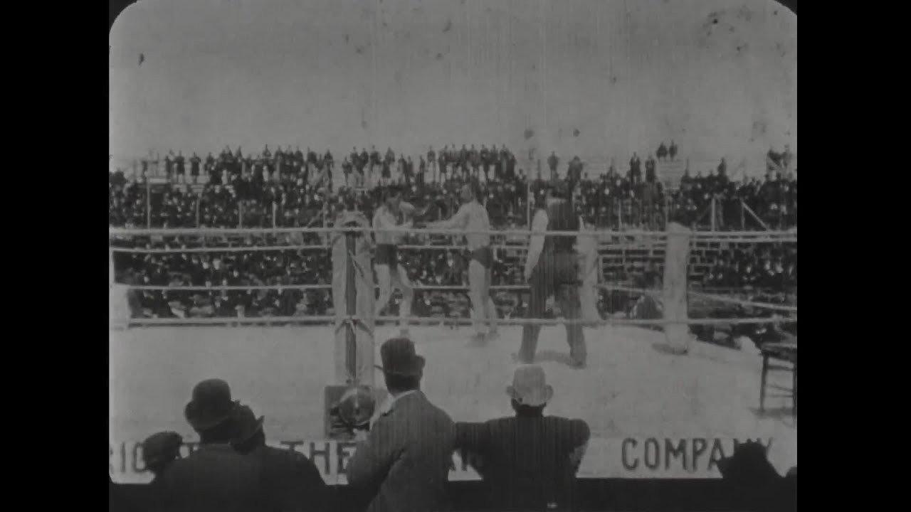 The Corbett-Fitzsimmons Fight backdrop