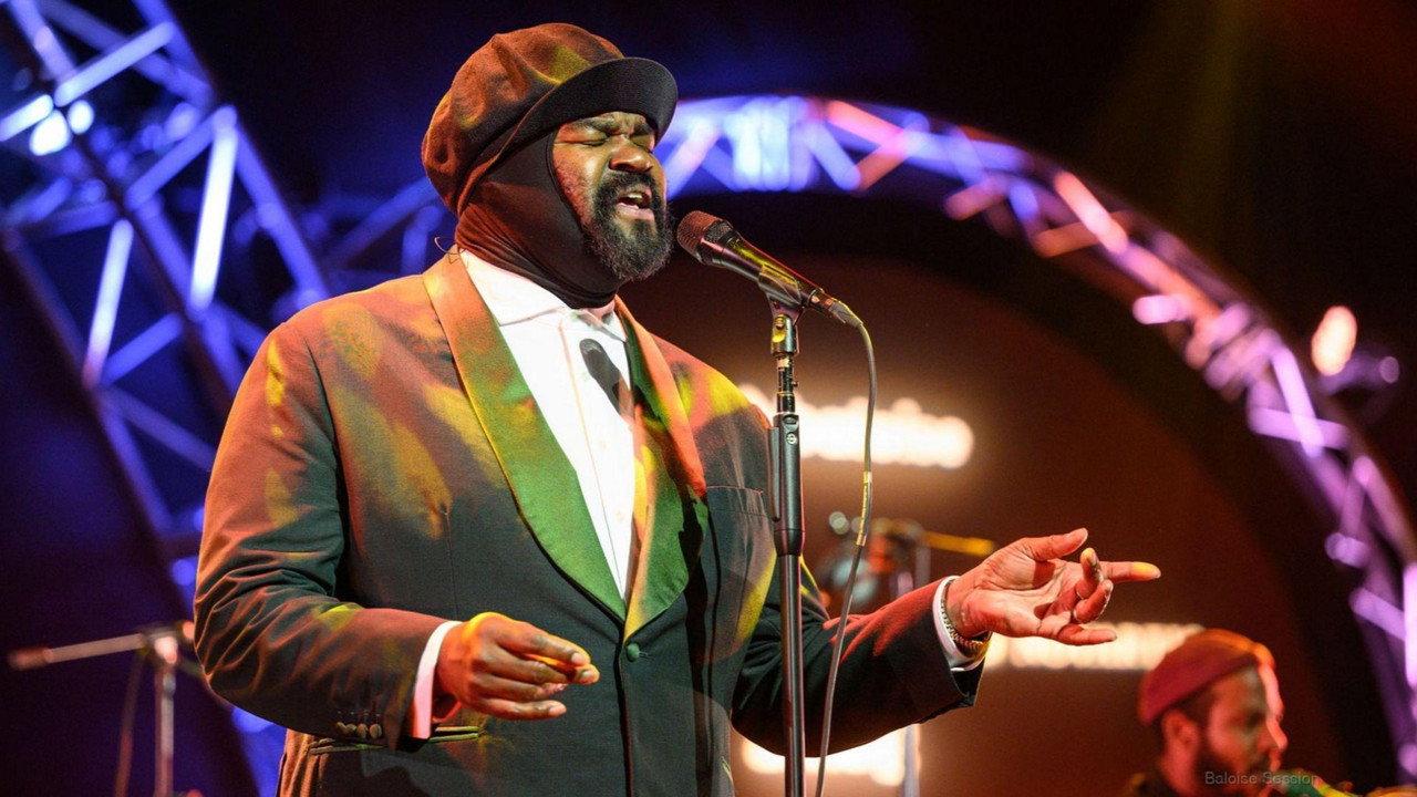 Gregory Porter @ Baloise Session 2022 backdrop