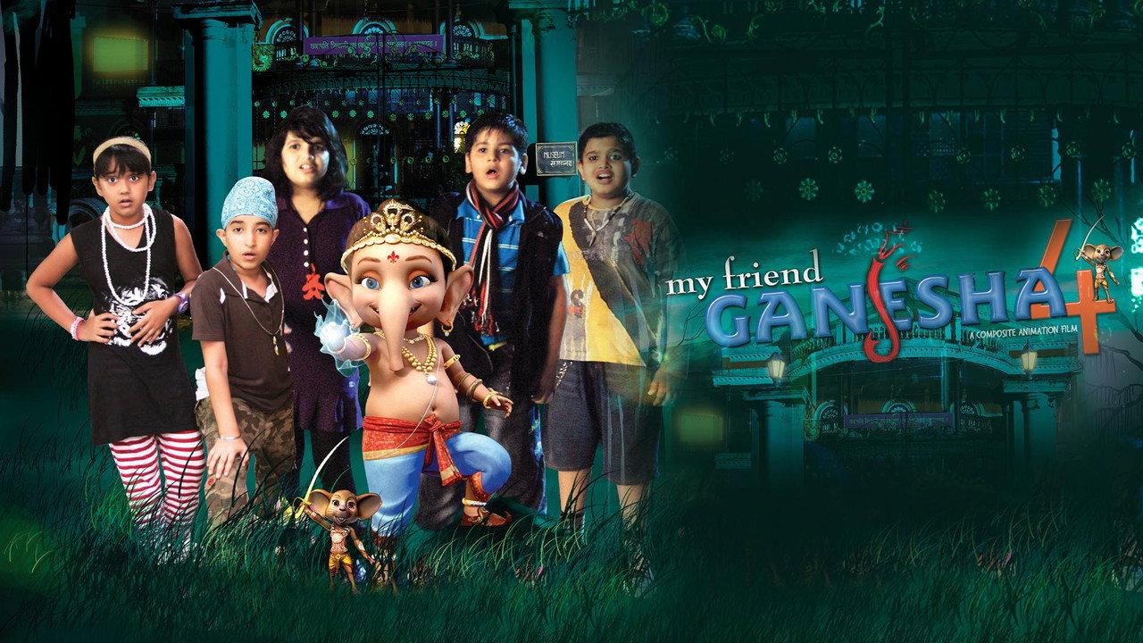My Friend Ganesha 4 backdrop