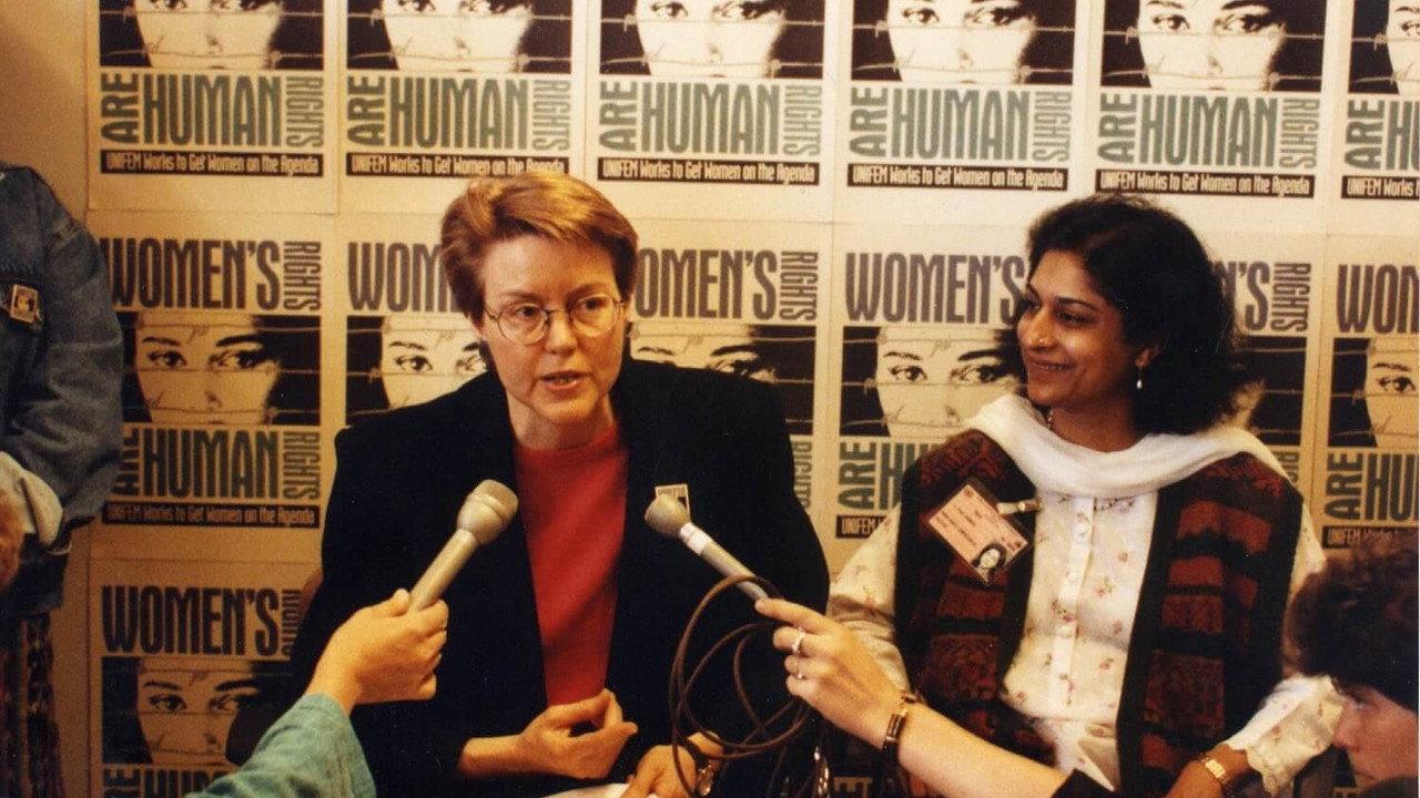 Passionate Politics: The Life and Work of Charlotte Bunch backdrop