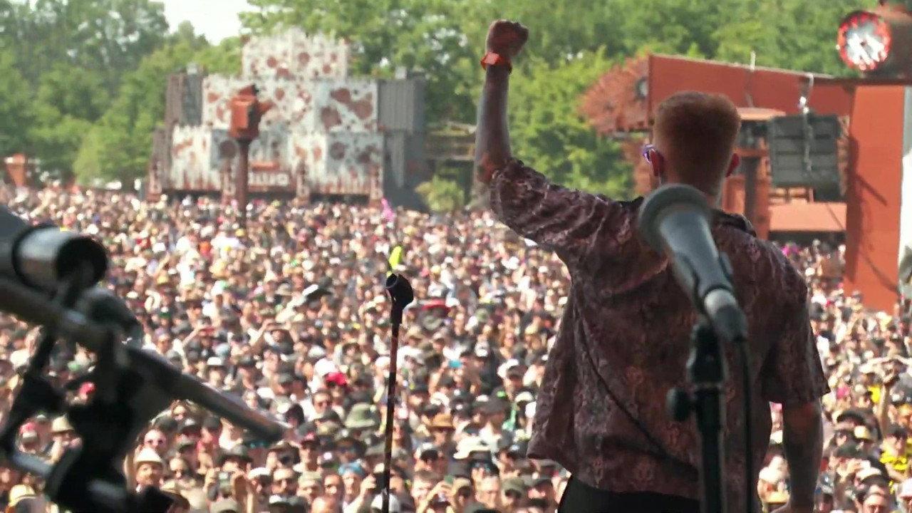 Frank Carter & The Rattlesnakes - Hellfest 2022 backdrop