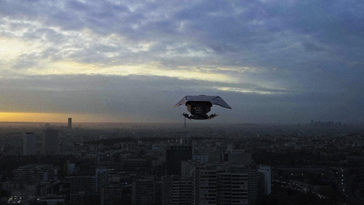 Drone backdrop