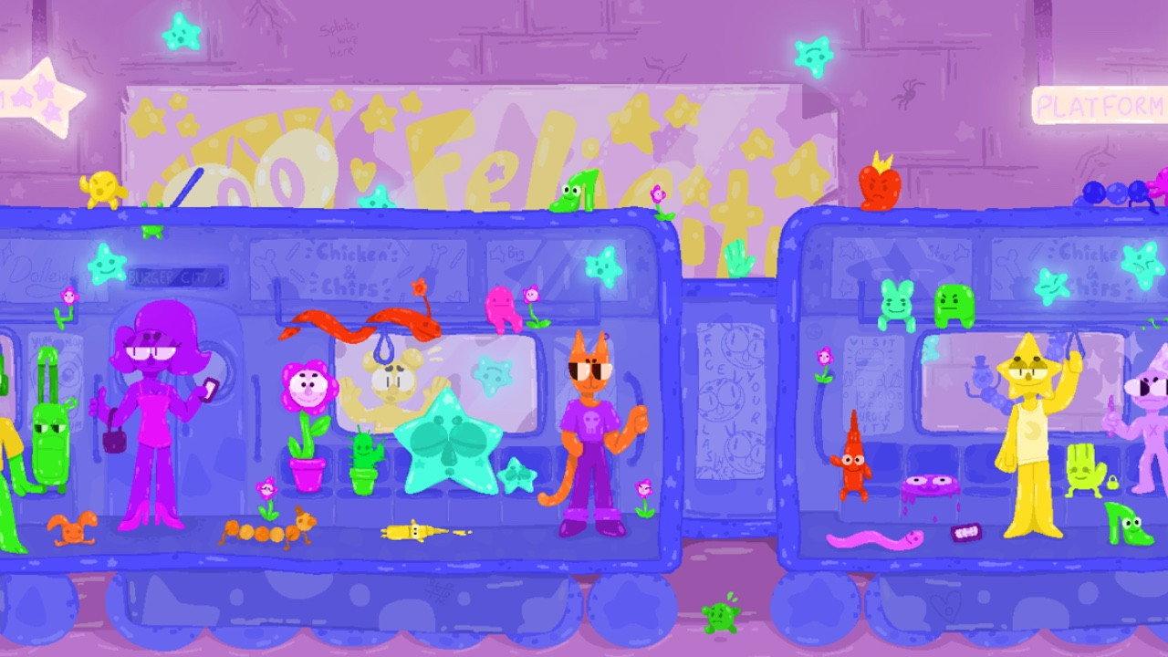 The Burger City Brawl backdrop