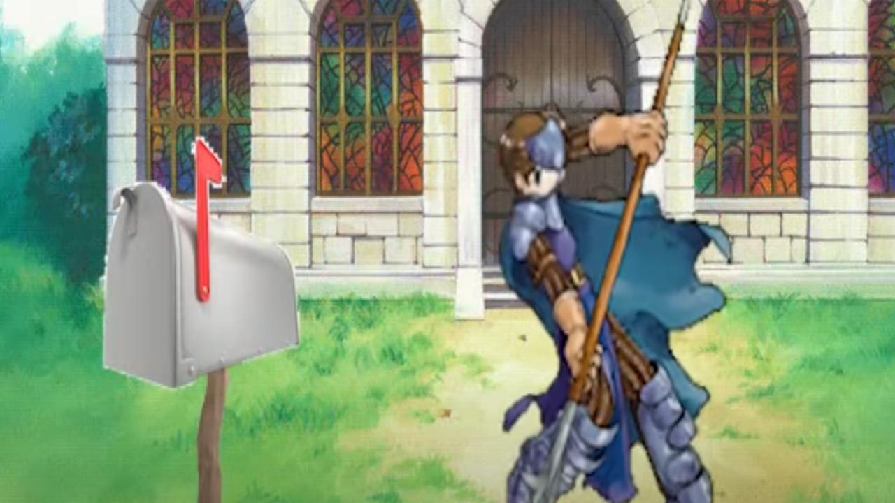 Mail Time backdrop