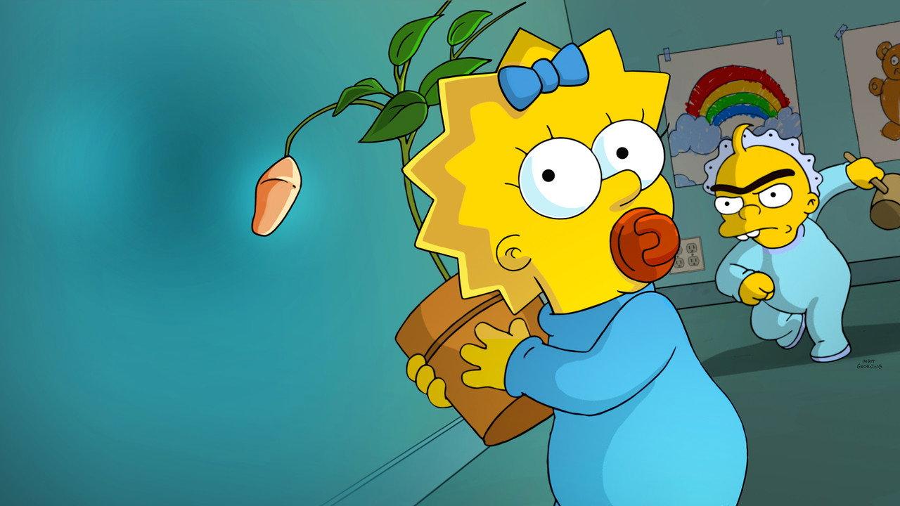 Maggie Simpson in "The Longest Daycare" backdrop