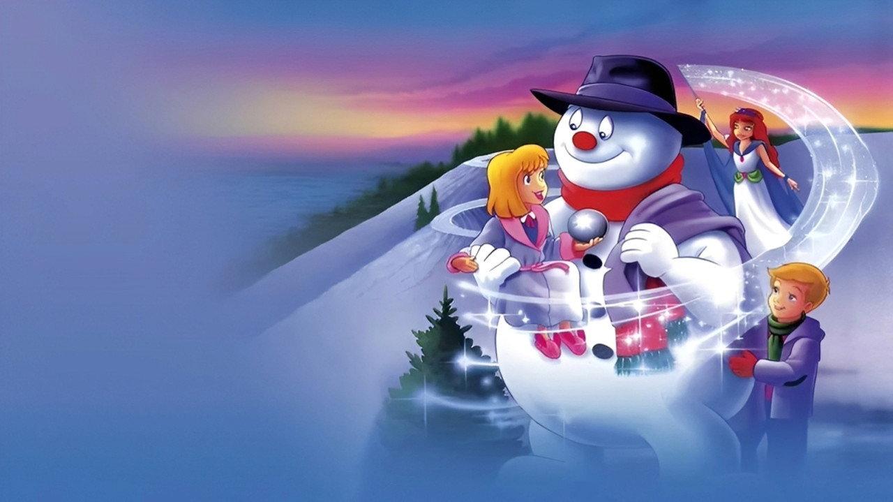 Magic Gift of the Snowman backdrop