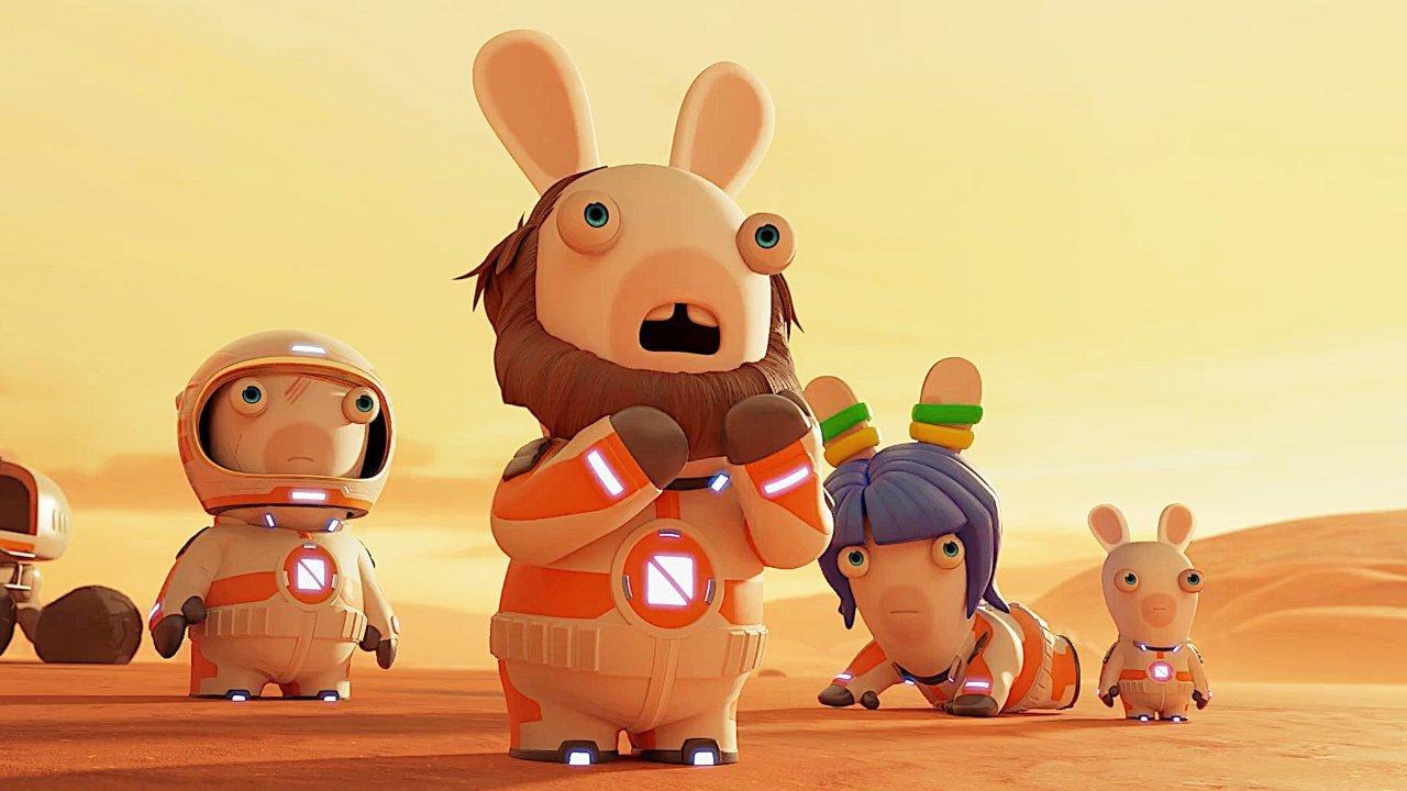 Rabbids Invasion: Mission To Mars backdrop