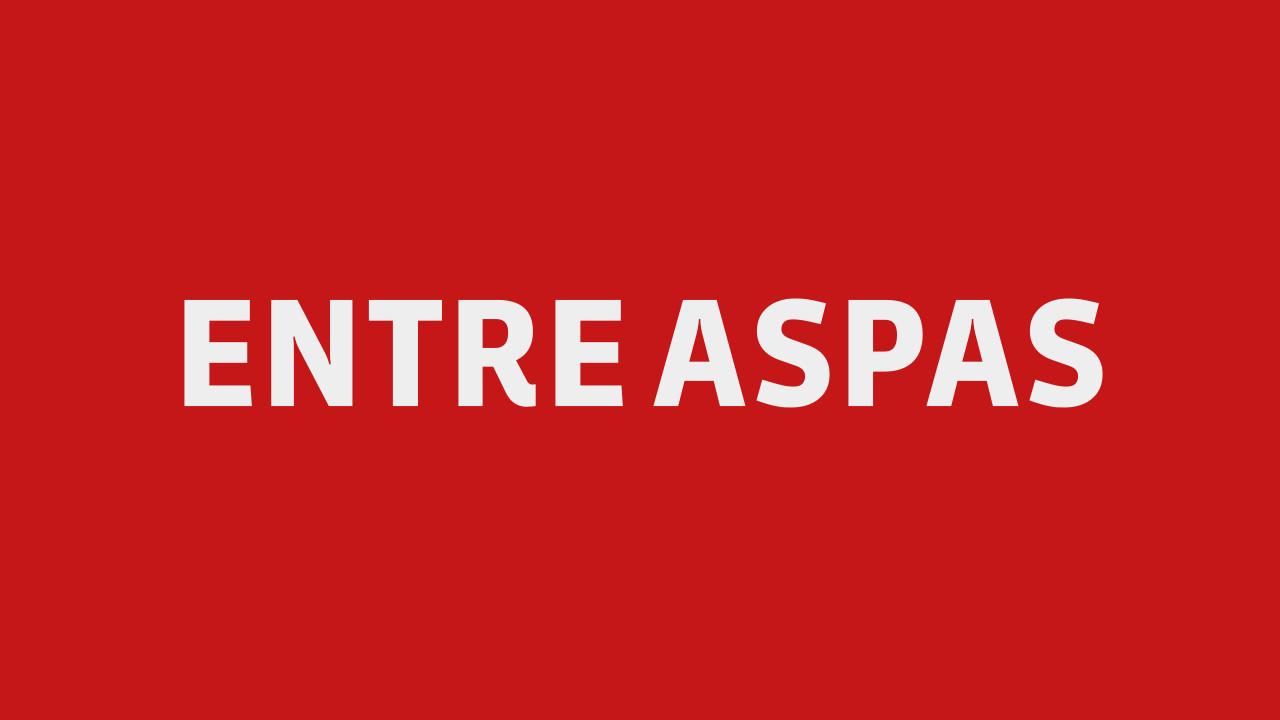 Entre Aspas backdrop