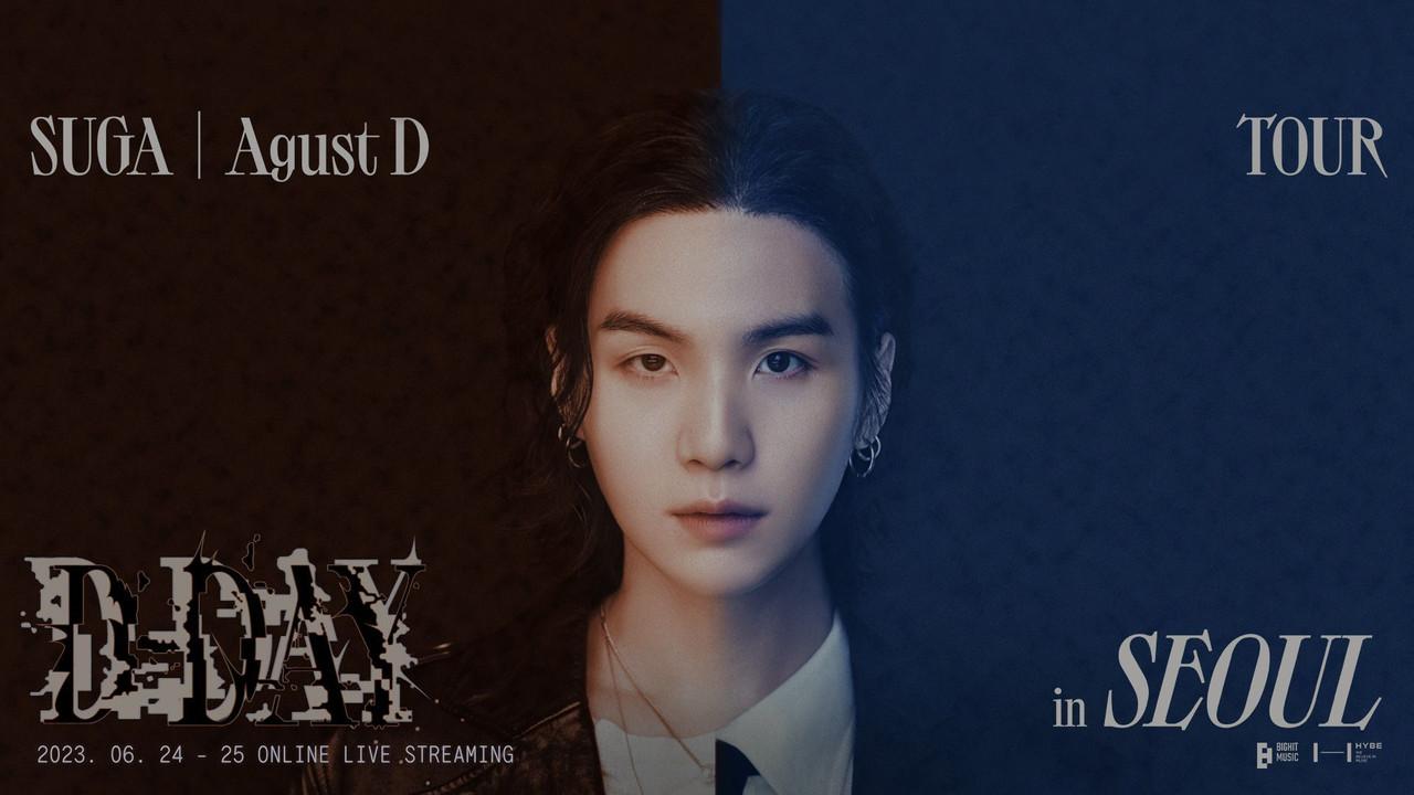 SUGA | Agust D TOUR “D-DAY” in SEOUL: Online Live Streaming Day 01 backdrop
