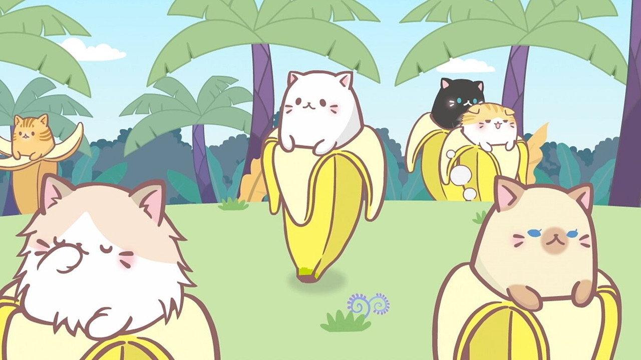 Bananya backdrop