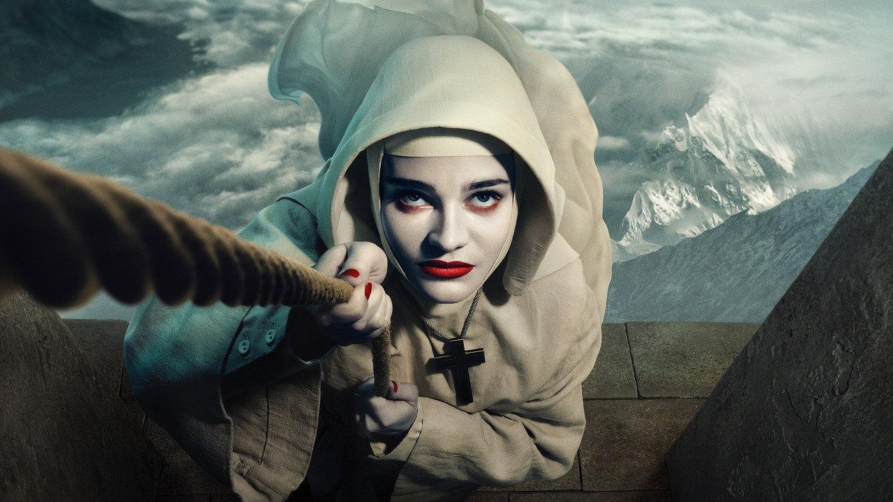 Black Narcissus backdrop