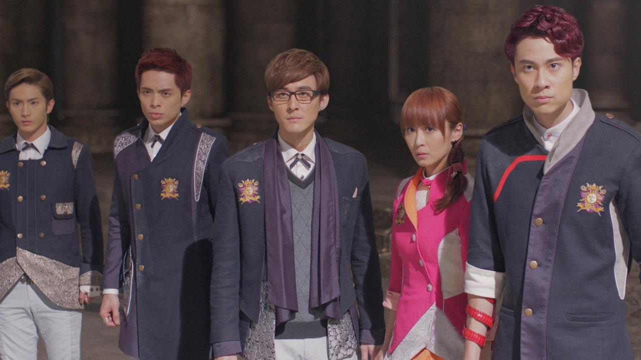 The M Riders Finding Pangu backdrop