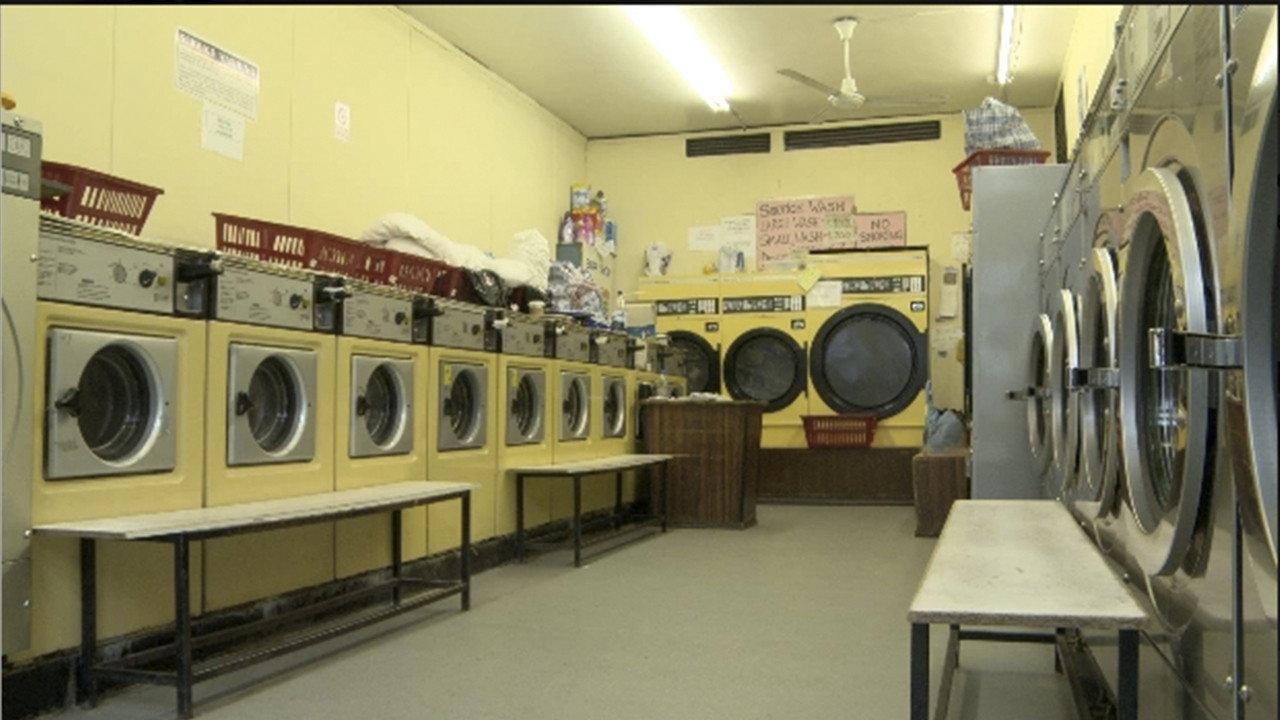 Laundriness backdrop