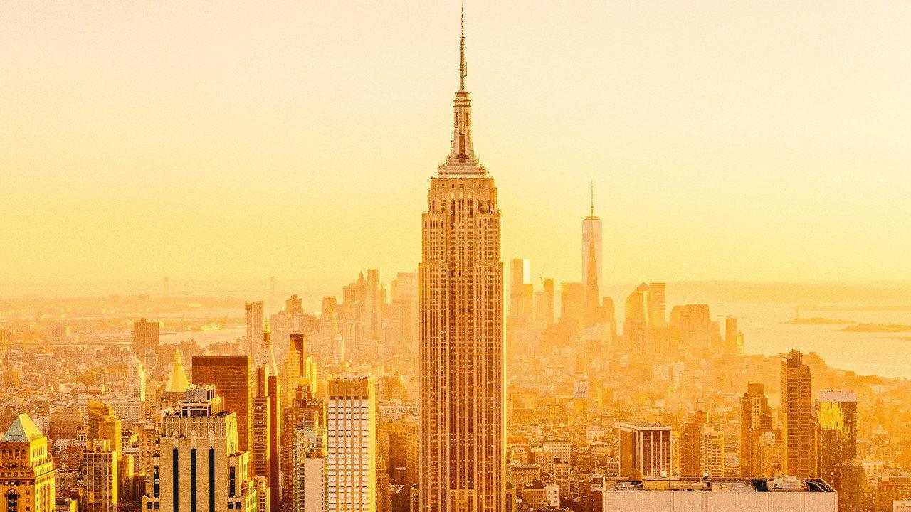 Selling New York backdrop