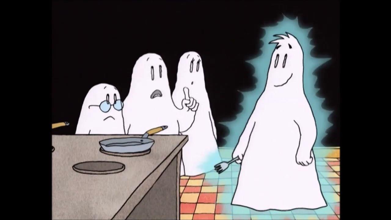 Little Ghosts backdrop