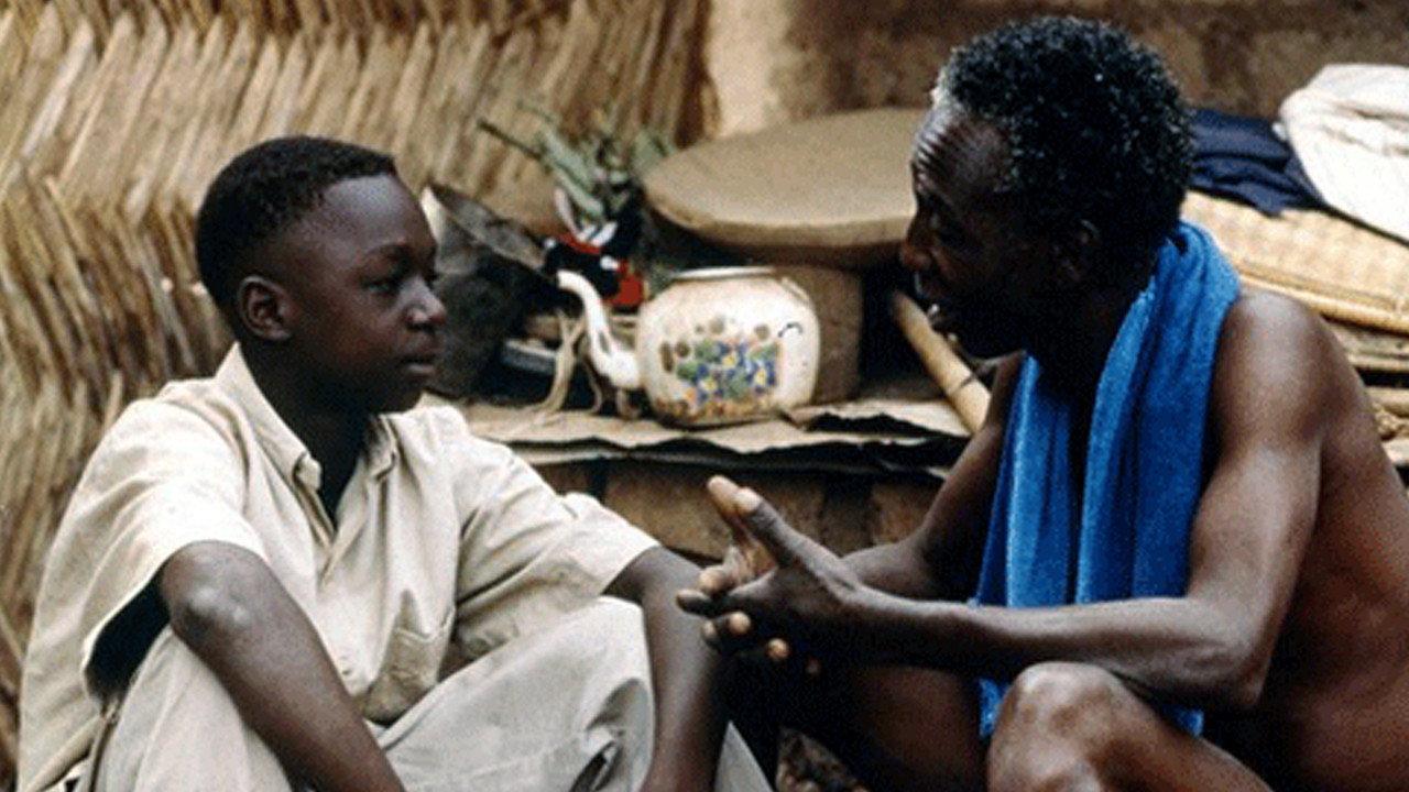 The African Child backdrop