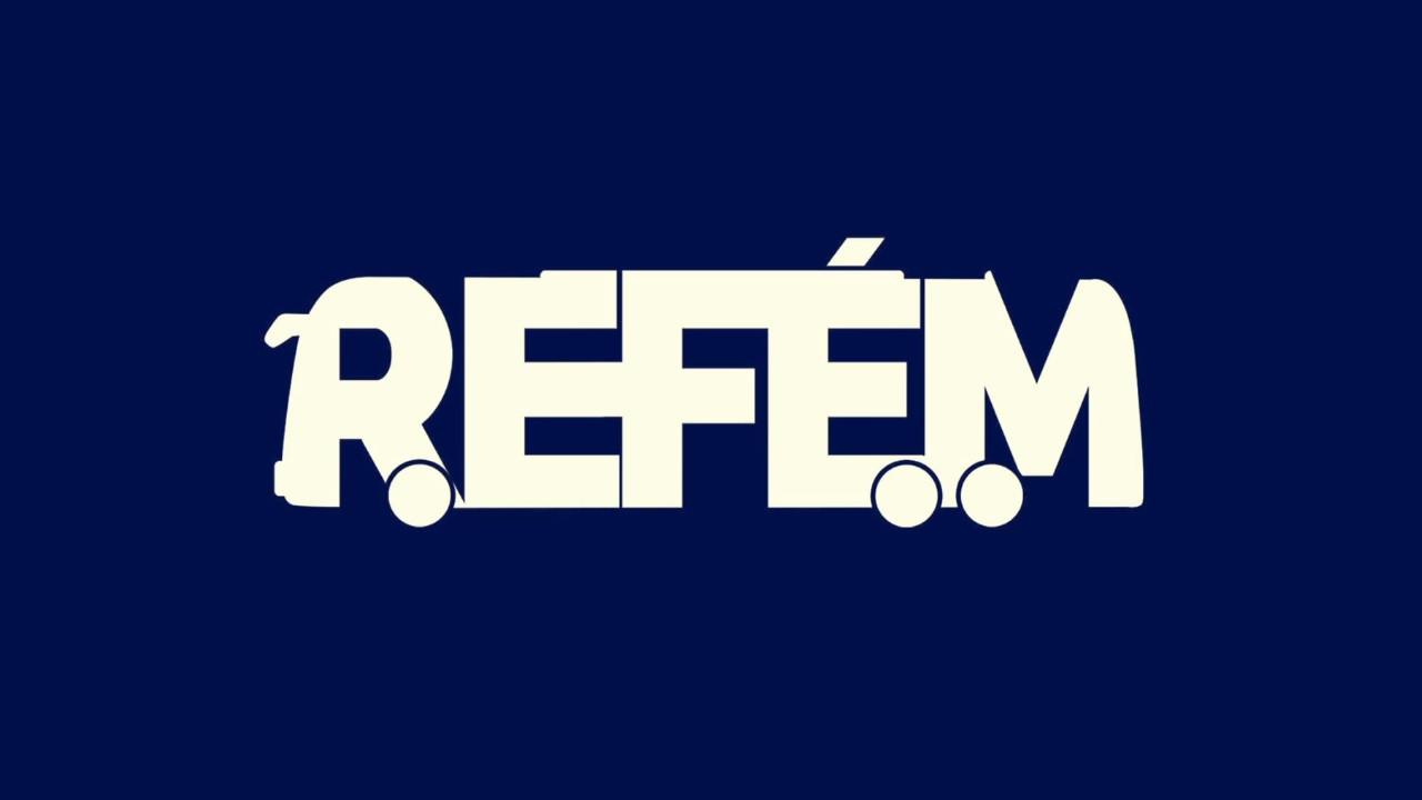 Refém backdrop