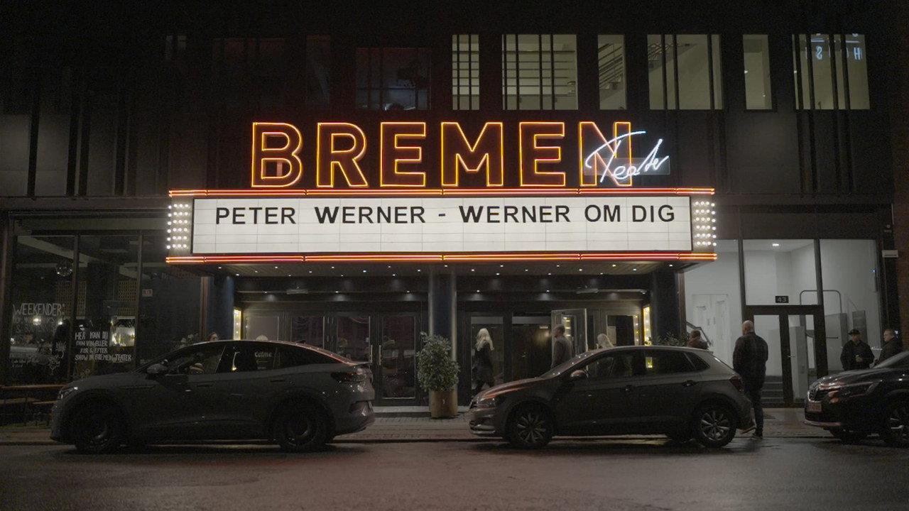 Peter Werner: WERNER OM DIG backdrop
