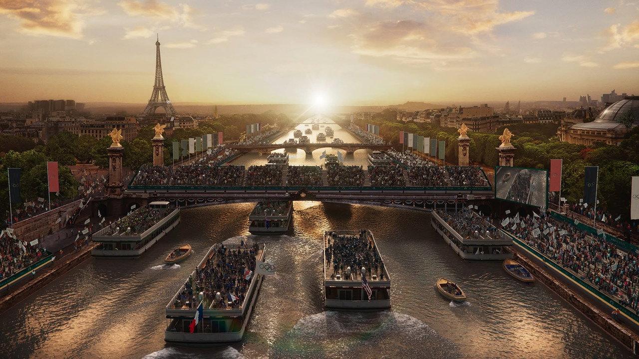 La Grande Seine backdrop