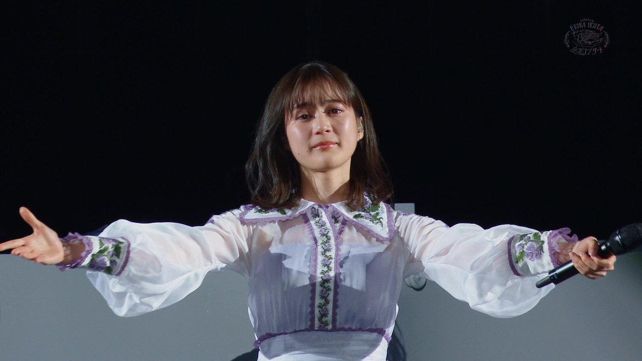 Nogizaka46 Ikuta Erika Graduation Concert backdrop