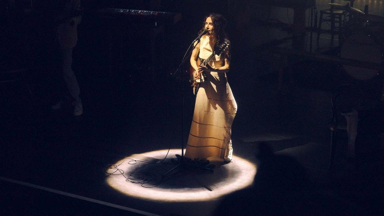 PJ Harvey @ L'Olympia, Paris backdrop