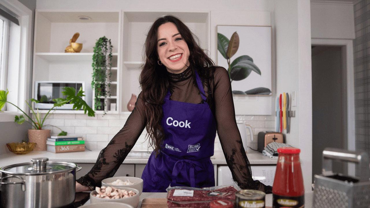 Grilled with Charlotte Cook backdrop