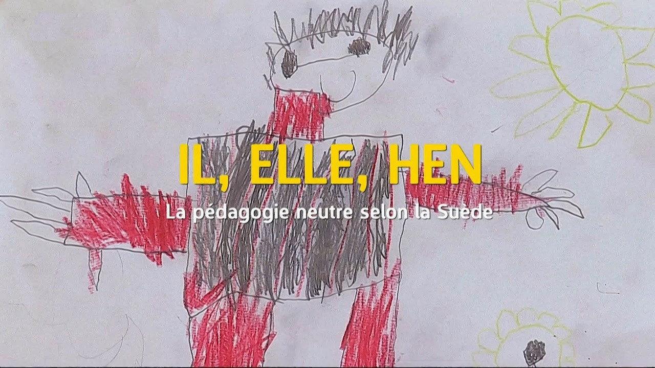 Il, elle, hen backdrop