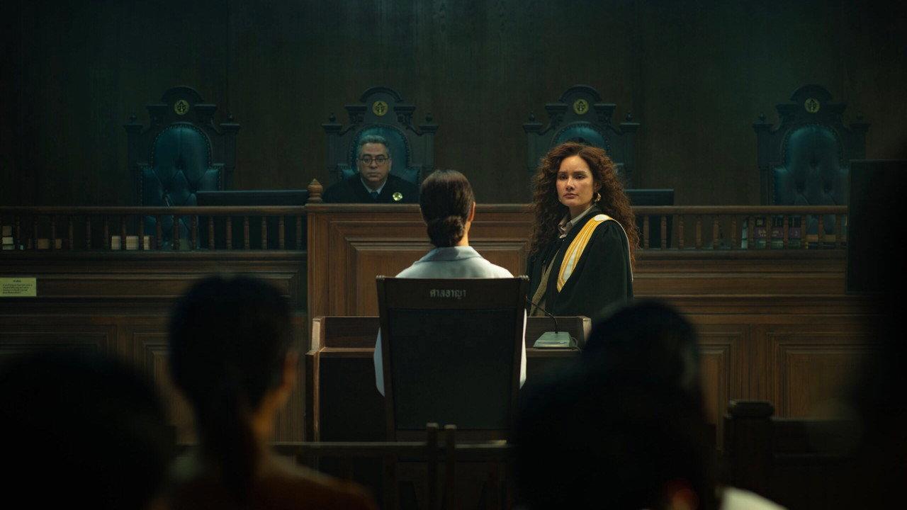 The Evil Lawyer backdrop