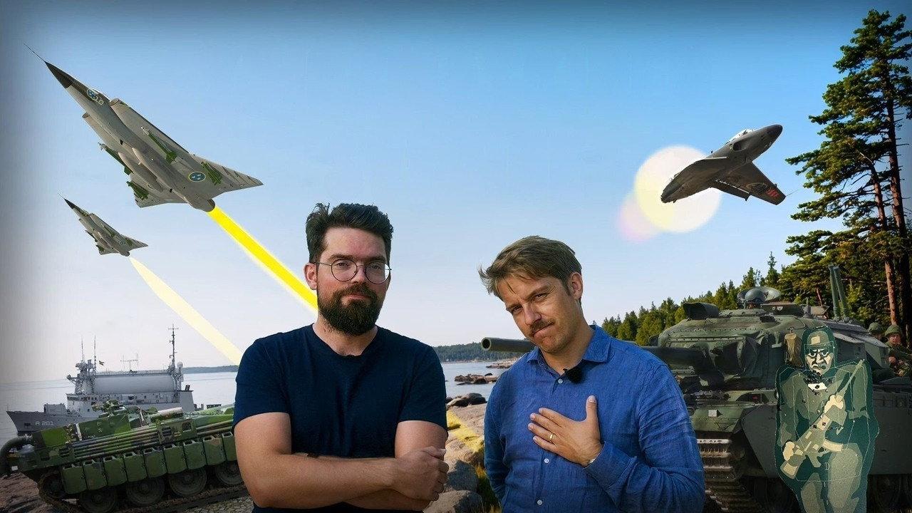 Krigsmaskinen Sverige backdrop