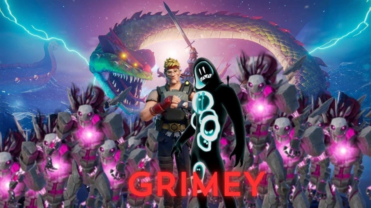GRIMEY backdrop