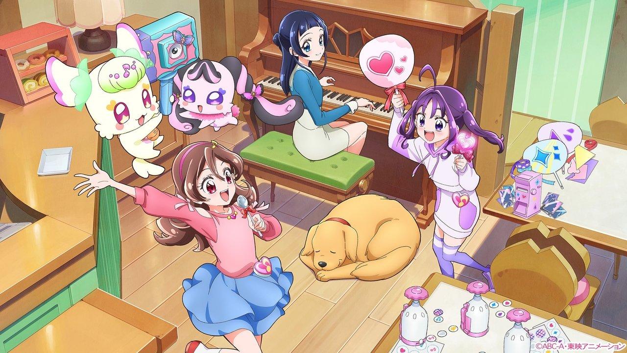 You and Idol Precure backdrop