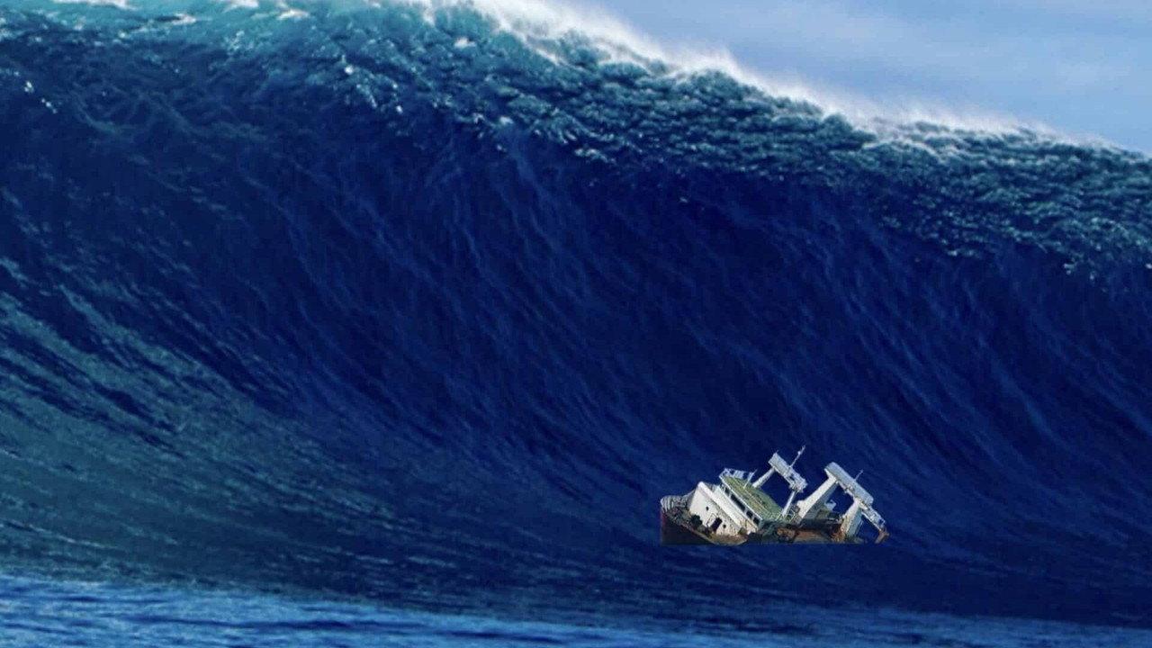 Les vagues scélérates un mystère de taille backdrop